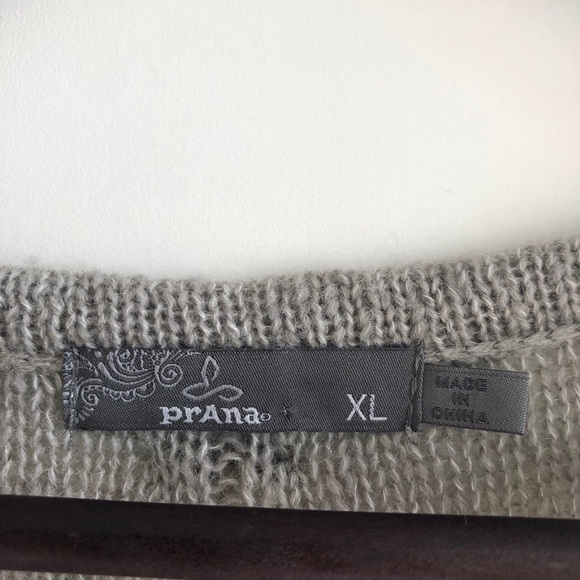 Prana Shelby Wool Blend Sweater Heathered Knit - Picture 5 of 10